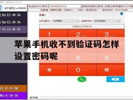 苹果手机收不到验证码怎样设置密码呢