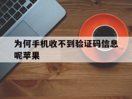 为何手机收不到验证码信息呢苹果