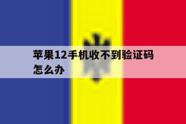 苹果12手机收不到验证码怎么办 苹果12手机收不到验证码怎么办