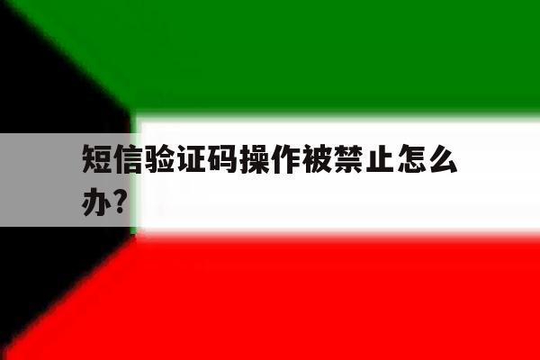 包含短信验证码操作被禁止怎么办?的词条 包含短信验证码操作被禁止怎么办?的词条