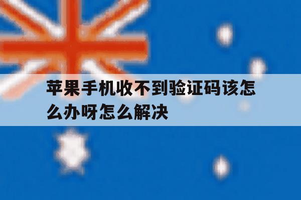 苹果手机收不到验证码该怎么办呀怎么解决 苹果手机收不到验证码该怎么办呀怎么解决
